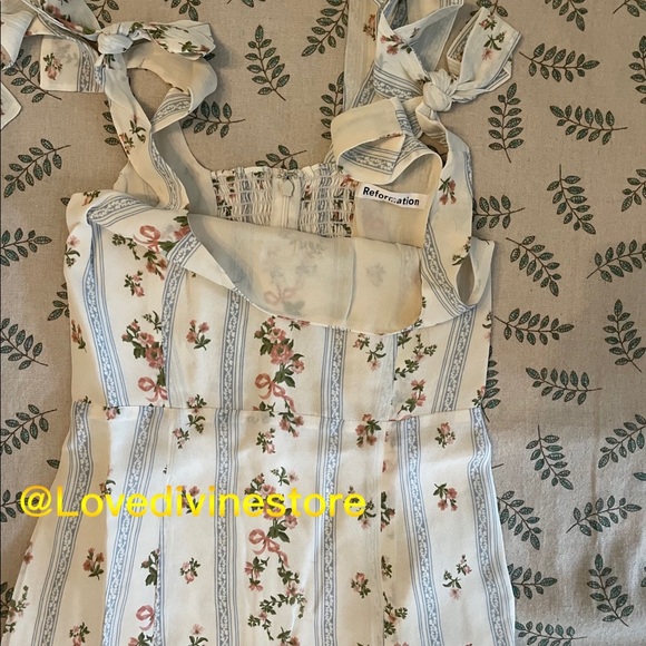 Reformation Twilight Dress Surrey💖 - Picture 7 of 7